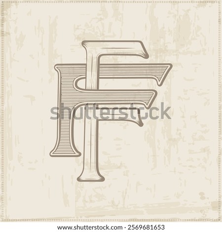 Similar – Image, Stock Photo Ff Letters (alphabet)