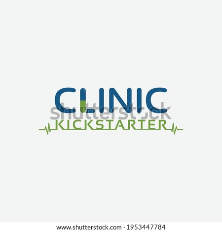 Clinic Kickstarter Premium Logo Design Template for 