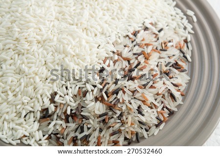 rice meal food uncooked preparation color seed