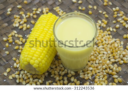 corn milk grain ripe farm crop food nature harvest