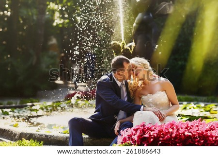 wedding couple in Como lake, Italy
