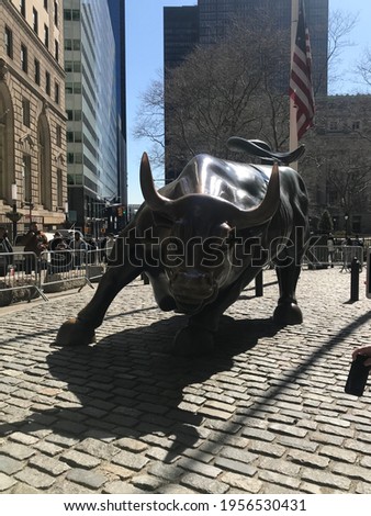 new york
charging bull
wall street bull
bowling green bull
Manhattan
