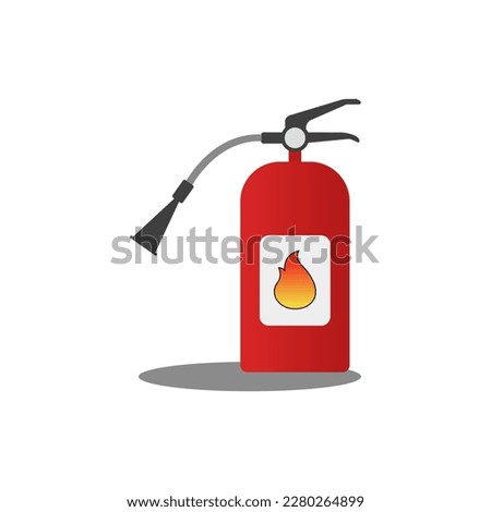 fire extinguisher vector icon design