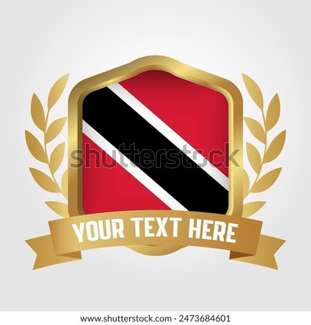 Golden Luxury Trinidad and Tobago Badge Design