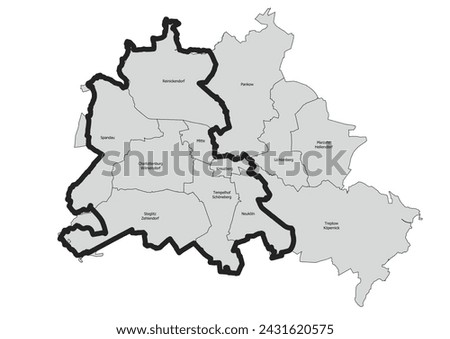 Similar – Image, Stock Photo Berlin walls Capital city