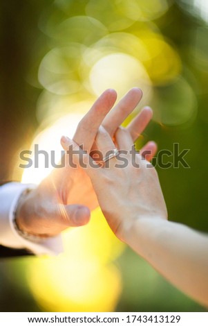 Similar – Image, Stock Photo Adult sensual woman with unbuttoned shirt in sunlight