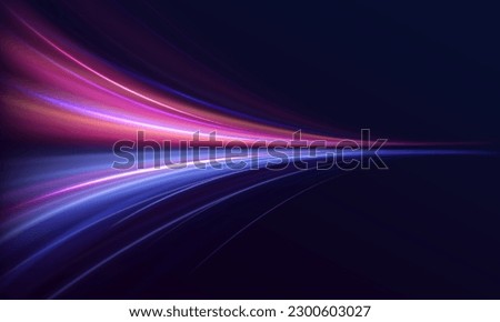 Particle motion light effect. Abstract fire flare trace lens flares.  Light trails, golden glitter glow and sparkling flare spiral swirls on transparent background. 