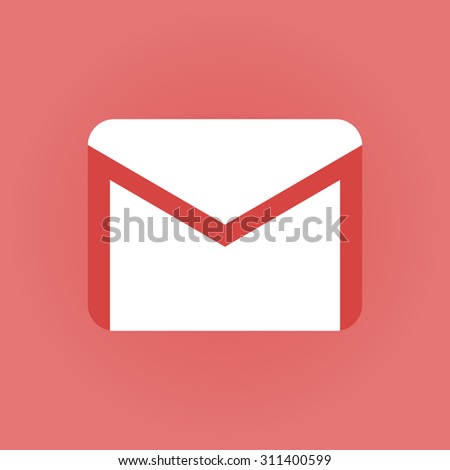 Mail icon. Vector illustration.