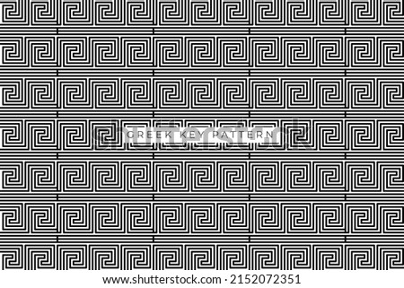 Modern Greek abstract geometric pattern background