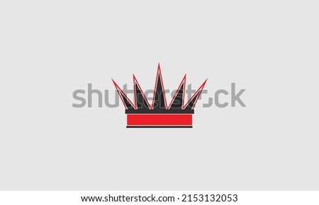 Crown vector logo design template