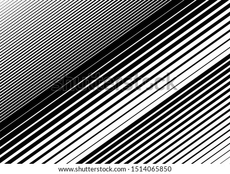 Dynamic lines, stripes pattern, texture. Lineal, linear element. Straight parallel skew strips, streaks background