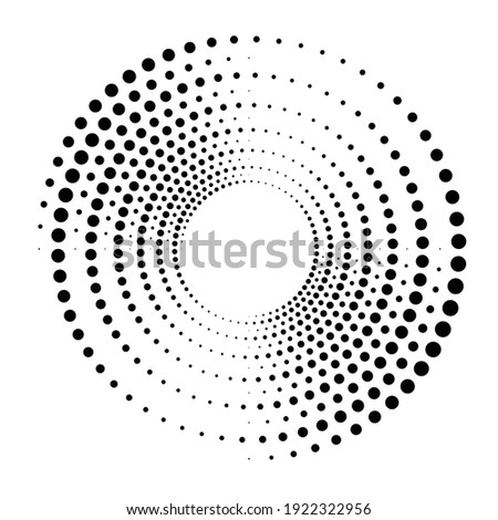 Dots, circles spiral, swirl, twirl