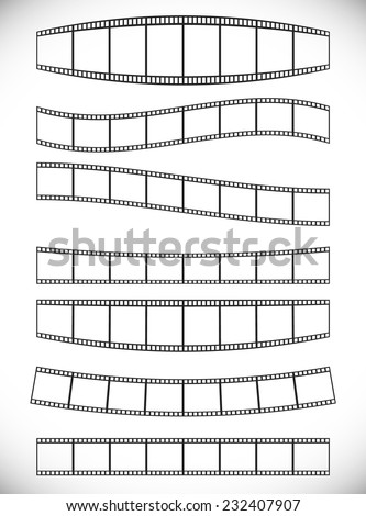 Film strips with effects