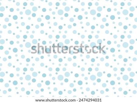 Clip art background of light blue polka dots