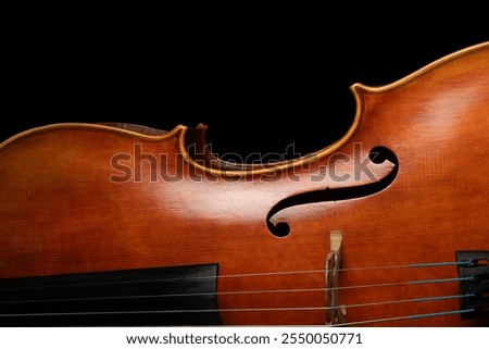 Image, Stock Photo Close up cello Cello