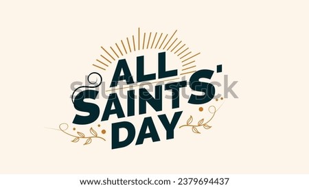 All Saints Day Clipart 