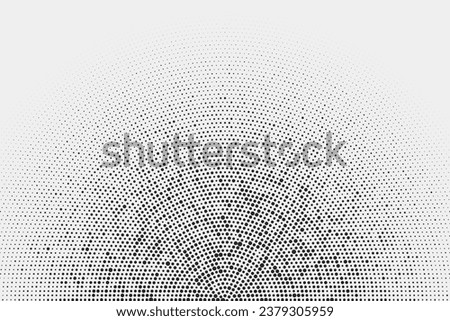 Abstract comic random pop art monochrome halftone concentric vector circle textures. Geometric radial dot lines shape element patterns for presentation design. Fit for corporate, or business