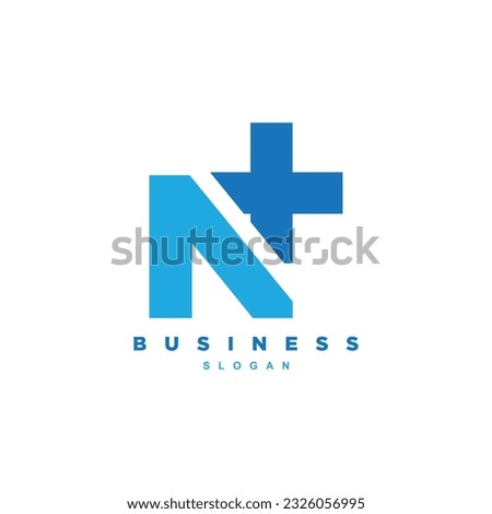 Premium letter N plus logo design for your band or business