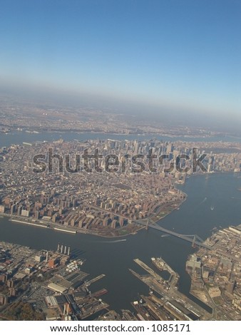 New york from the sky