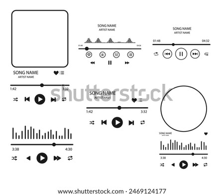 Music Player Bundle,  Music Player Display Audio Control 
