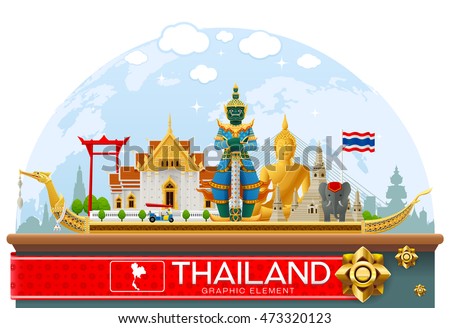 thailand landmark and travel place,temple,background