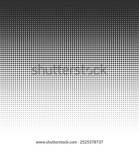 Halftone pentagons pattern. Halftone pentagon. Black Pentagon on white background. Abstract Seamless texture. Retro gradient effect. 