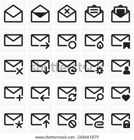 E-mail Icons
