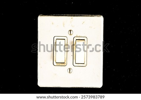 Similar – Image, Stock Photo Sad light switch on polaroid