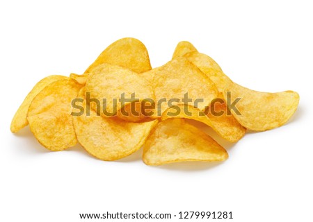 Similar – Image, Stock Photo Delicious potato chips in bowl