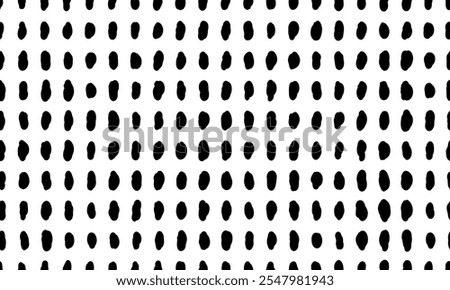 Small dash background. Vector seamless pattern with hand drawn sprinkles