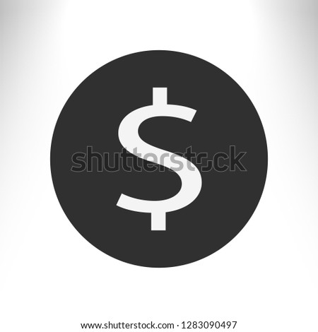 Money cash in trendy flat style isolated on background. Money cash page symbol for your web site design Money cash logo, app, UI. Money cash Vector illustration, EPS10.