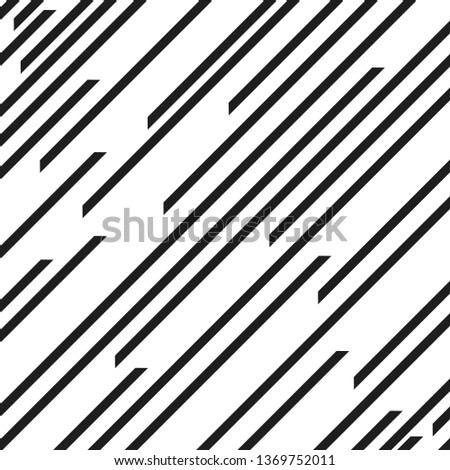 Vector  pattern with speed lines. Abstract Black Diagonal Striped repeating Background . Vector parallel slanting, oblique lines endless texture.