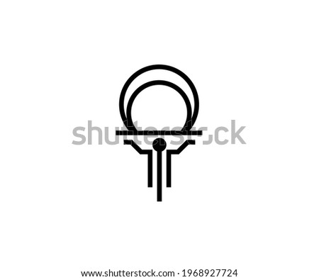 Atlas logo icon vector illustration