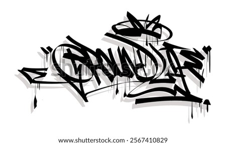 Similar – Image, Stock Photo life Life Graffiti