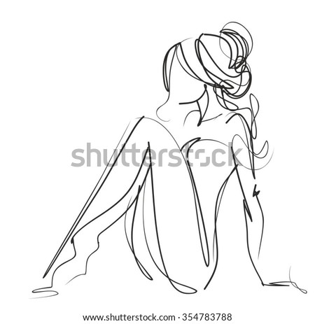 Fashion Drawing Base Templates: Woman’s Figure | 123Freevectors