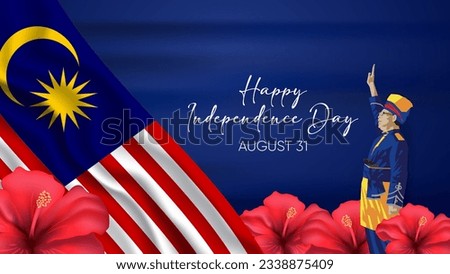 Malaysia Independence Day Banner Design