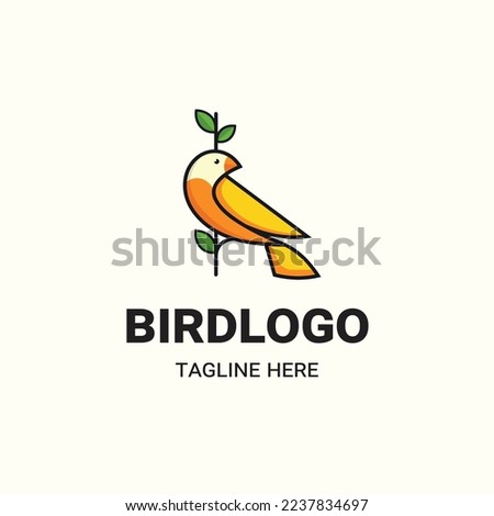 bird logo logo design vector free