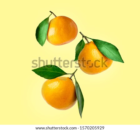 Similar – Image, Stock Photo Close-up of a tangerine with a black background.