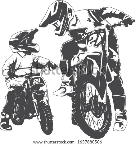 Free Free 228 Father And Son Motorcycle Svg SVG PNG EPS DXF File