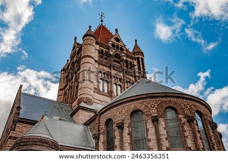 Similar – Image, Stock Photo Boston Architecture Church