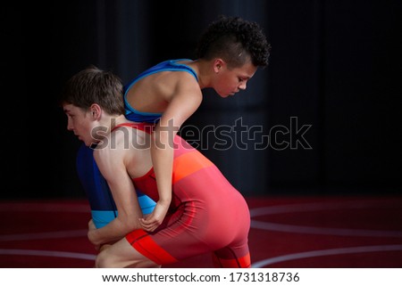 Boys Wrestling In Underwear