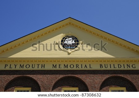 Plymouth Memorial Building, Plymouth, Massachusetts, USA