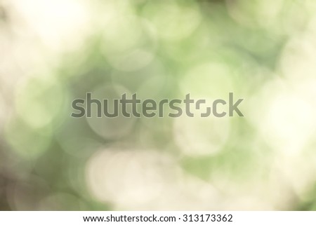 Natural colored blurred background with natural bokeh