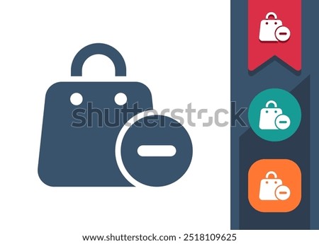 Shopping Bag Icon. Gift Bag, Retail. Professional, pixel perfect vector icon.