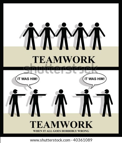Teamwork until it all goes horribly wrong