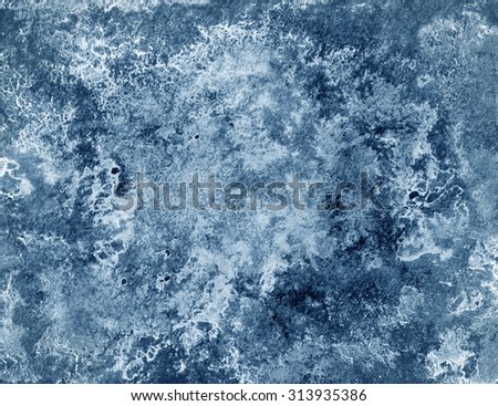 Blue abstract. Cold background