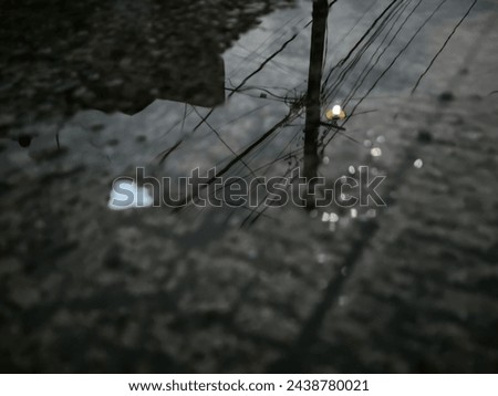 Similar – Image, Stock Photo mirror of nature Puddle