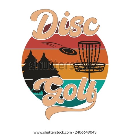 disc golf t shirt, disc golf silhouette