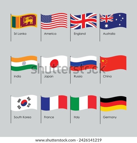 Country Flags. Vector Country Flags. EPS10