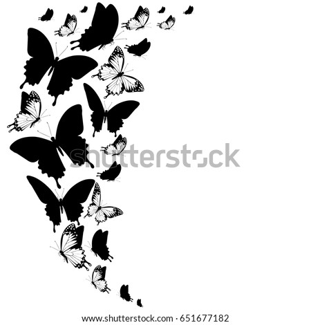 Free Free 236 Vector Flying Butterfly Silhouette Butterfly Svg SVG PNG EPS DXF File